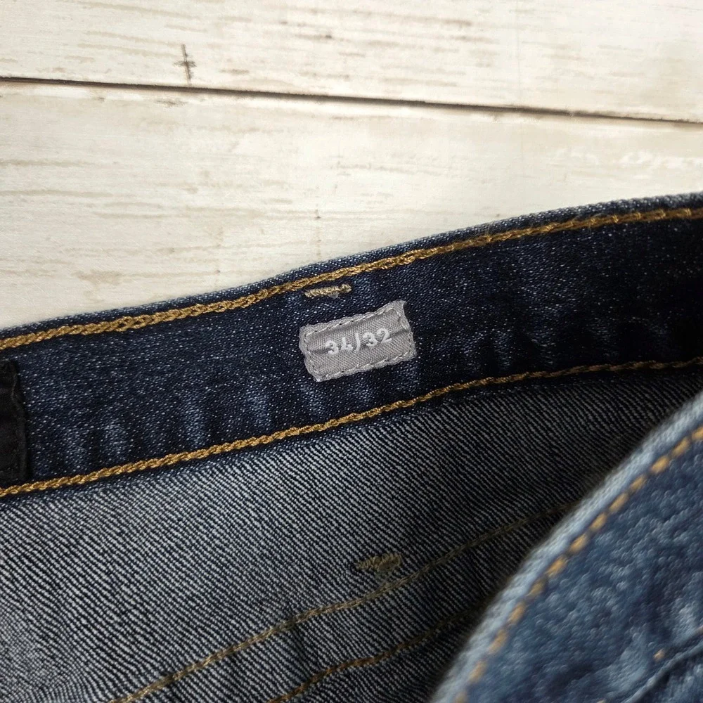 Ariat Rebar M4 Relaxed Bootcut Jeans Mens 34x32 Dark Wash Workwear Denim Pants
